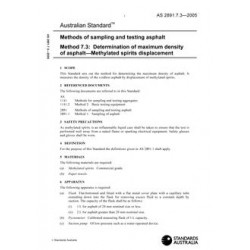 AS 2891.7.3-2005 [ Superseded ]