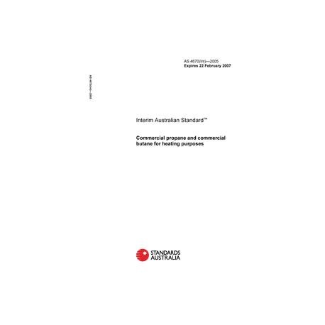 AS 4670(INT)-2005 [ Superseded ]