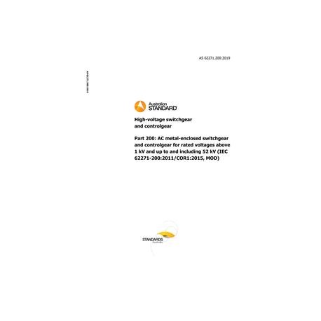 AS 62271.200:2019