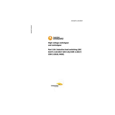 AS 62271.110:2019