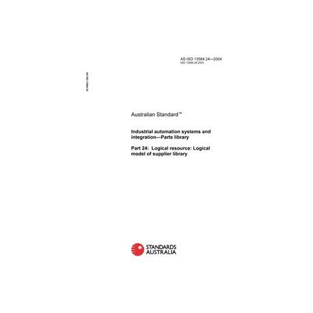 AS ISO 13584.24-2004