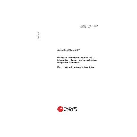 AS ISO 15745.1-2004
