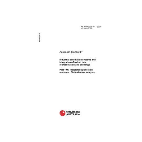 AS ISO 10303.104-2004