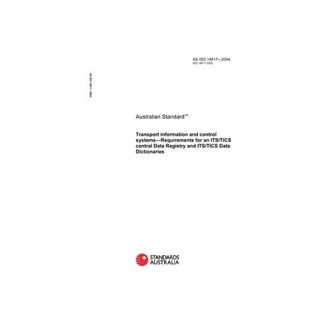 AS ISO 14817-2004