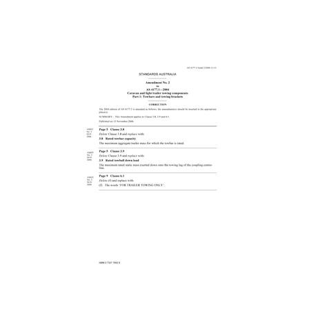 AS 4177.1-2004 AMDT 2