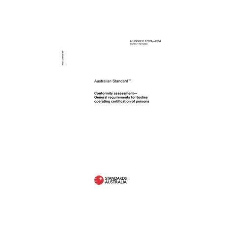 AS ISO IEC 17024-2004 [ Superseded ]