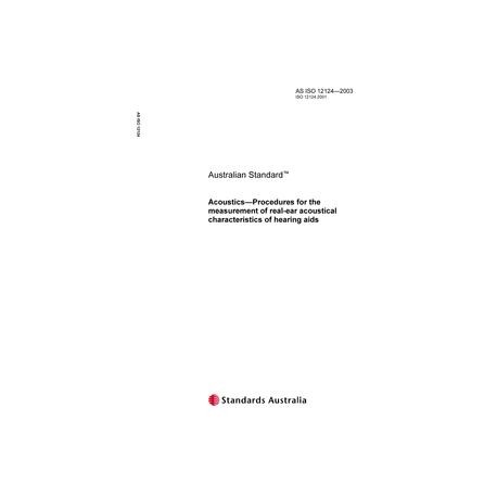 AS ISO 12124-2003