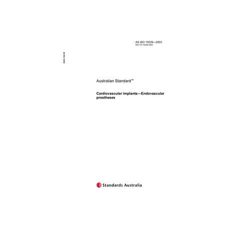 AS ISO 15539-2003