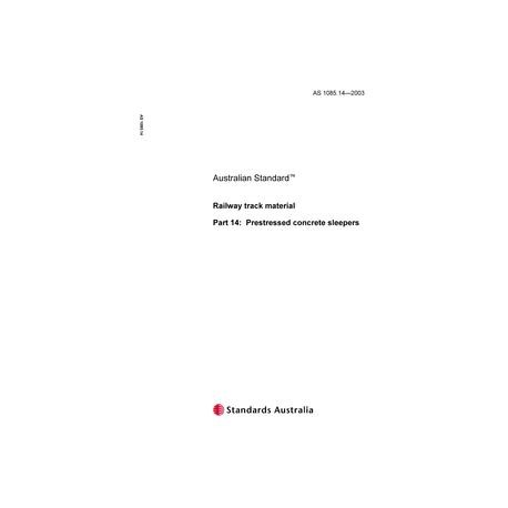 AS 1085.14-2003 [ Superseded ]