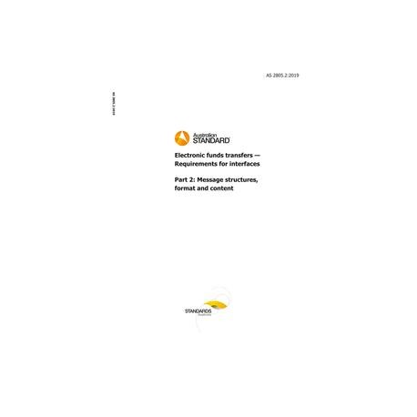 AS 2805.2:2019