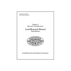 Chapter 3 - Resource Considerations, Load Research Manual, Third Edition