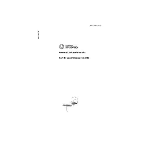 AS 2359.1:2019