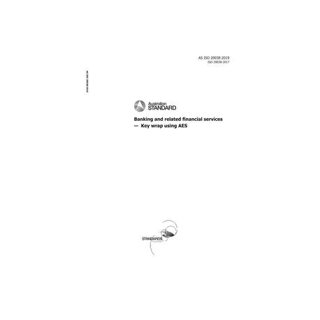 AS ISO 20038:2019