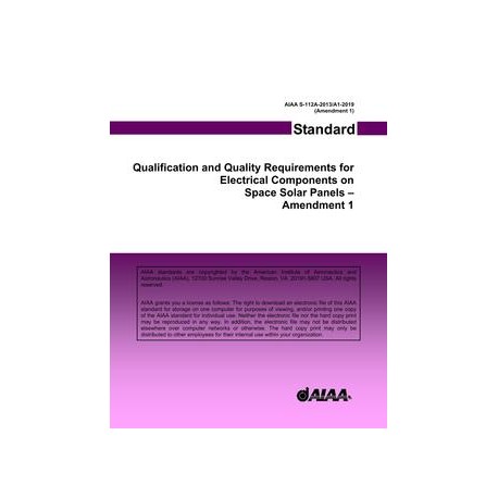 AIAA S-112A-2013/A1-2019