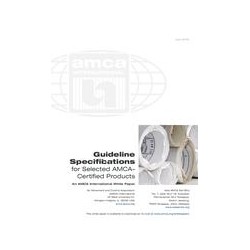 Guideline Specifications for Selected AMCA-Certified Products