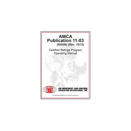 AMCA 11-03 (R2008) (Rev.10/13)