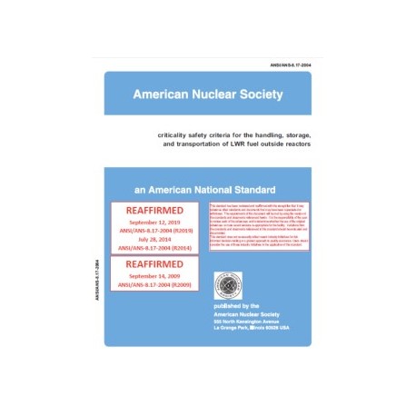 ANS 8.17-2004 (R2019)