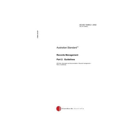 AS ISO 15489.2-2002 [ Superseded ]