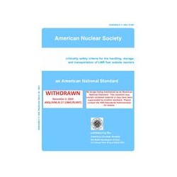 ANS 8.17-1984 (R1997)