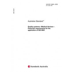 AS ISO 13485-2002 [ Superseded ]