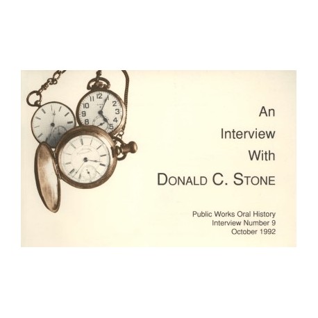 An Interview with Donald C. Stone
