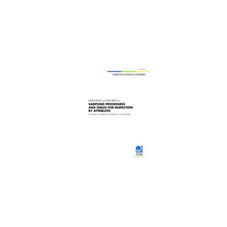 ASQ Z1.4-2003 (R2018) and Z1.9-2003 (R2018) SET