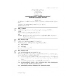 AS 2805.6.1-2002 AMDT 2 [ Superseded ]