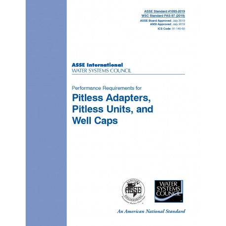 ASSE (Plumbing) 1093-2019 / WSC PAS-97(2019)