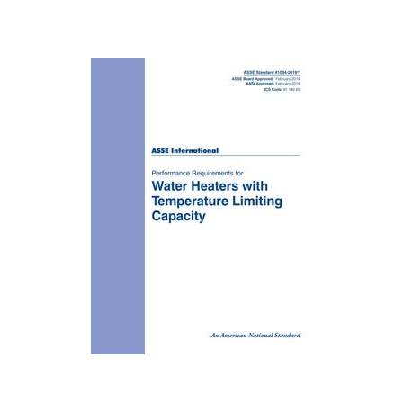 ASSE (Plumbing) 1084-2018e1