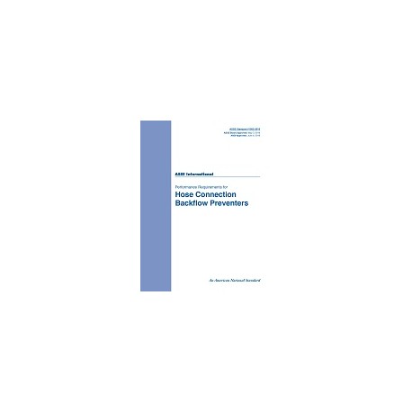 ASSE (Plumbing) 1052-2016