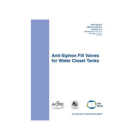 ASSE (Plumbing) 1002-2015