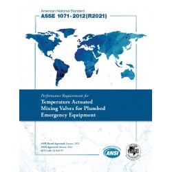 ASSE (Plumbing) 1071-2012(R2021)
