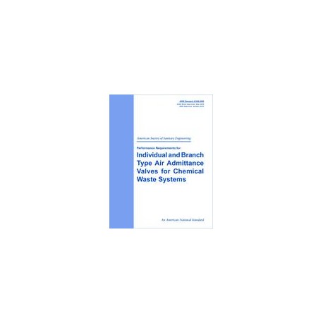 ASSE (Plumbing) 1049-2009