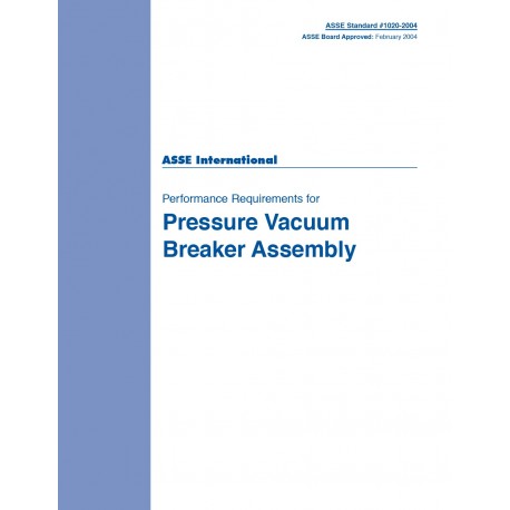 ASSE (Plumbing) 1020-2004