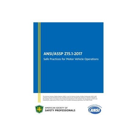 ASSP Z15.1-2017