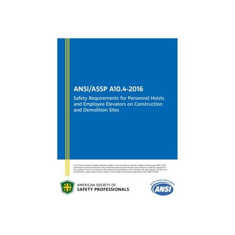 ASSP A10.4-2016