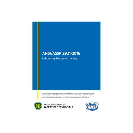 ASSP Z9.11-2016