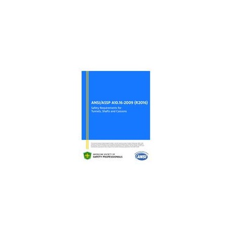 ASSP A10.16-2009 (R2016)