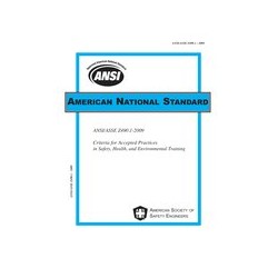 ASSP Z490.1-2009