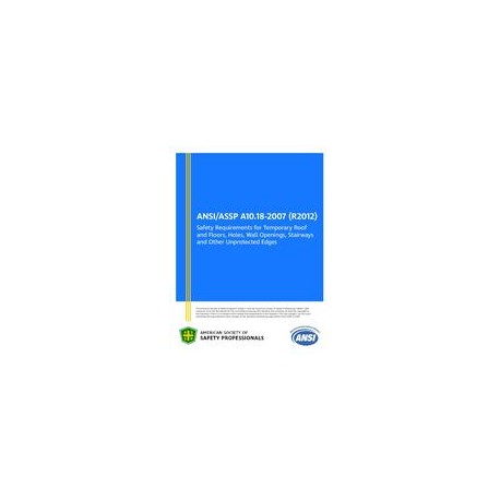 ASSP A10.18-2007 (R2012)