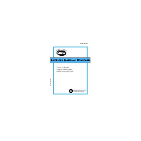 ASSP Z490.1-2001