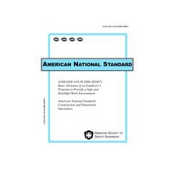 ASSP A10.38-2000 (R2007)