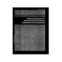 ASSP Z359.1-1992 (R1999)