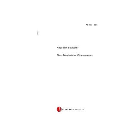 AS 2321-2001 [ Superseded ]