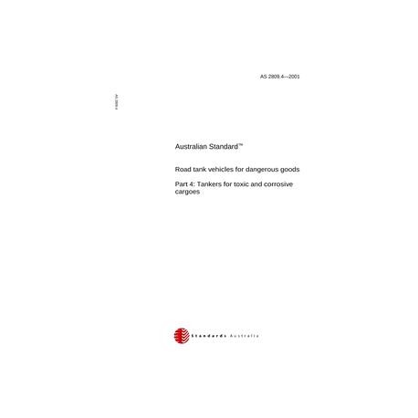 AS 2809.4-2001 [ Superseded ]