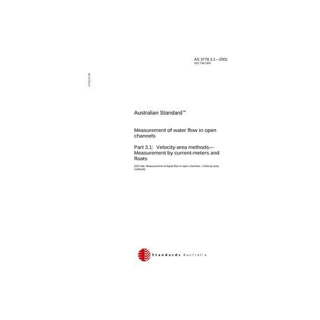 AS 3778.3.1-2001