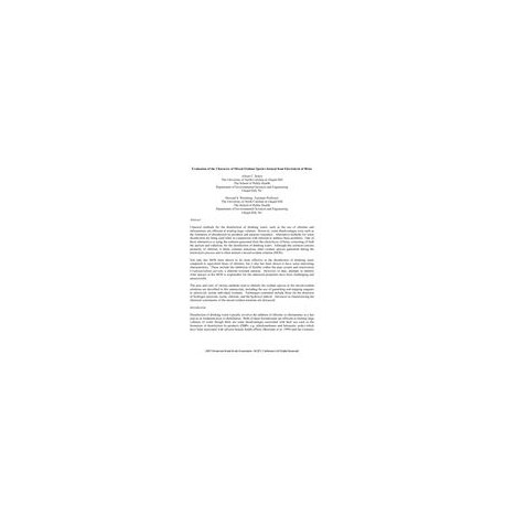 AWWA WQTC65850