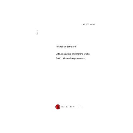 AS 1735.1-2001 [ Superseded ]