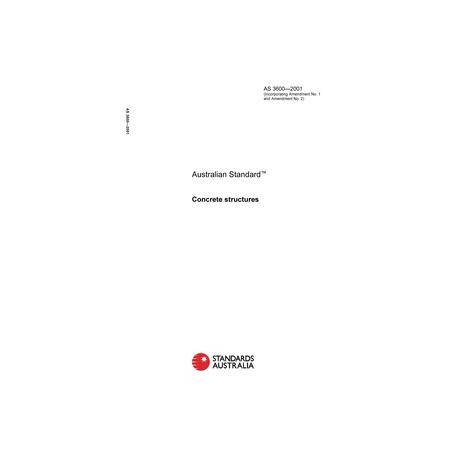 AS 3600-2001 [ Superseded ]