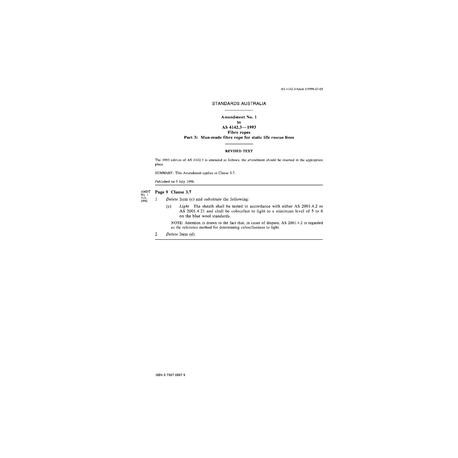 AS 4142.3-1993 AMDT 1